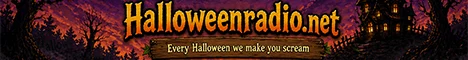 Halloweenradio.net banner 468 by 60