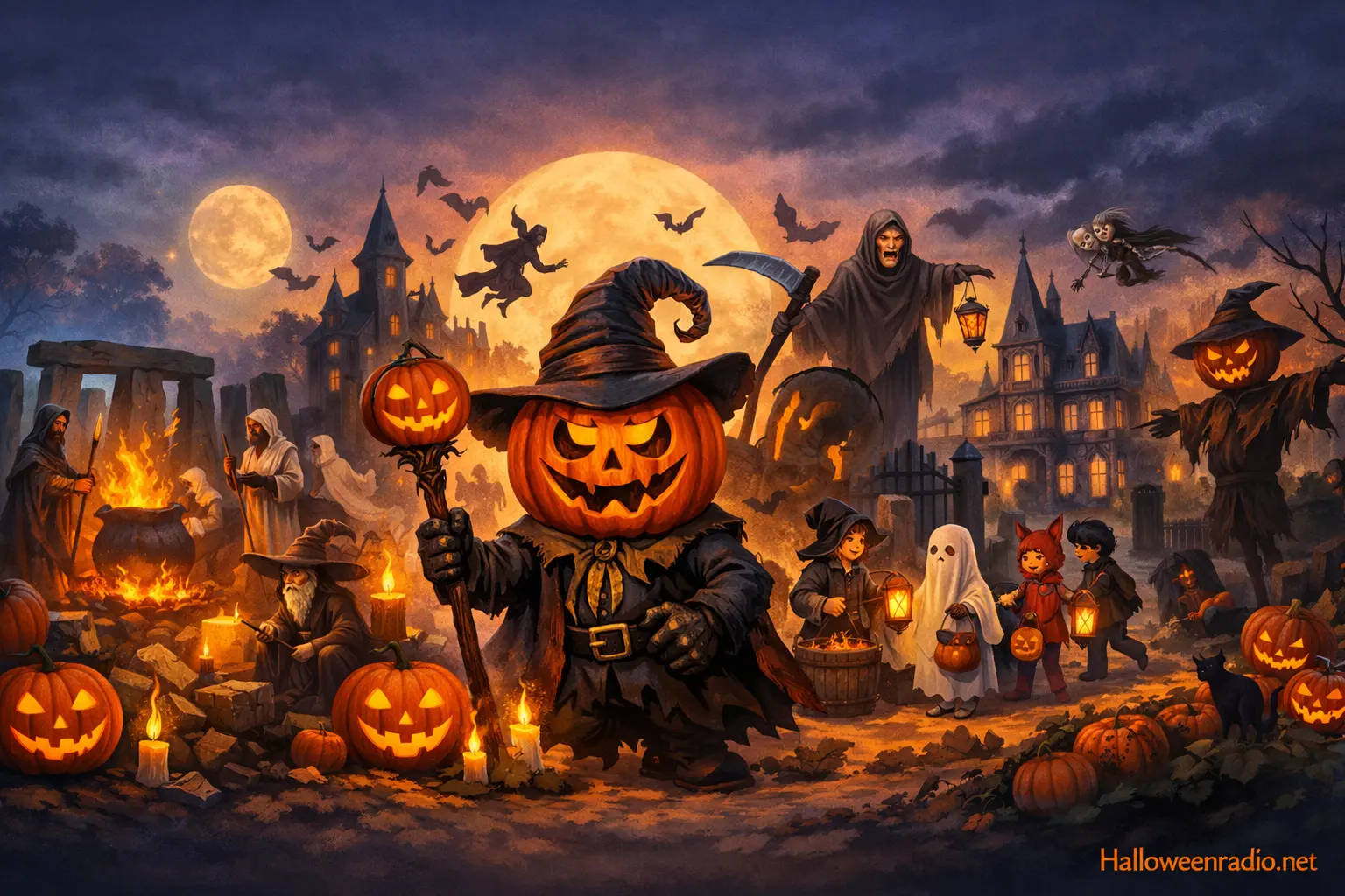 The history of halloween