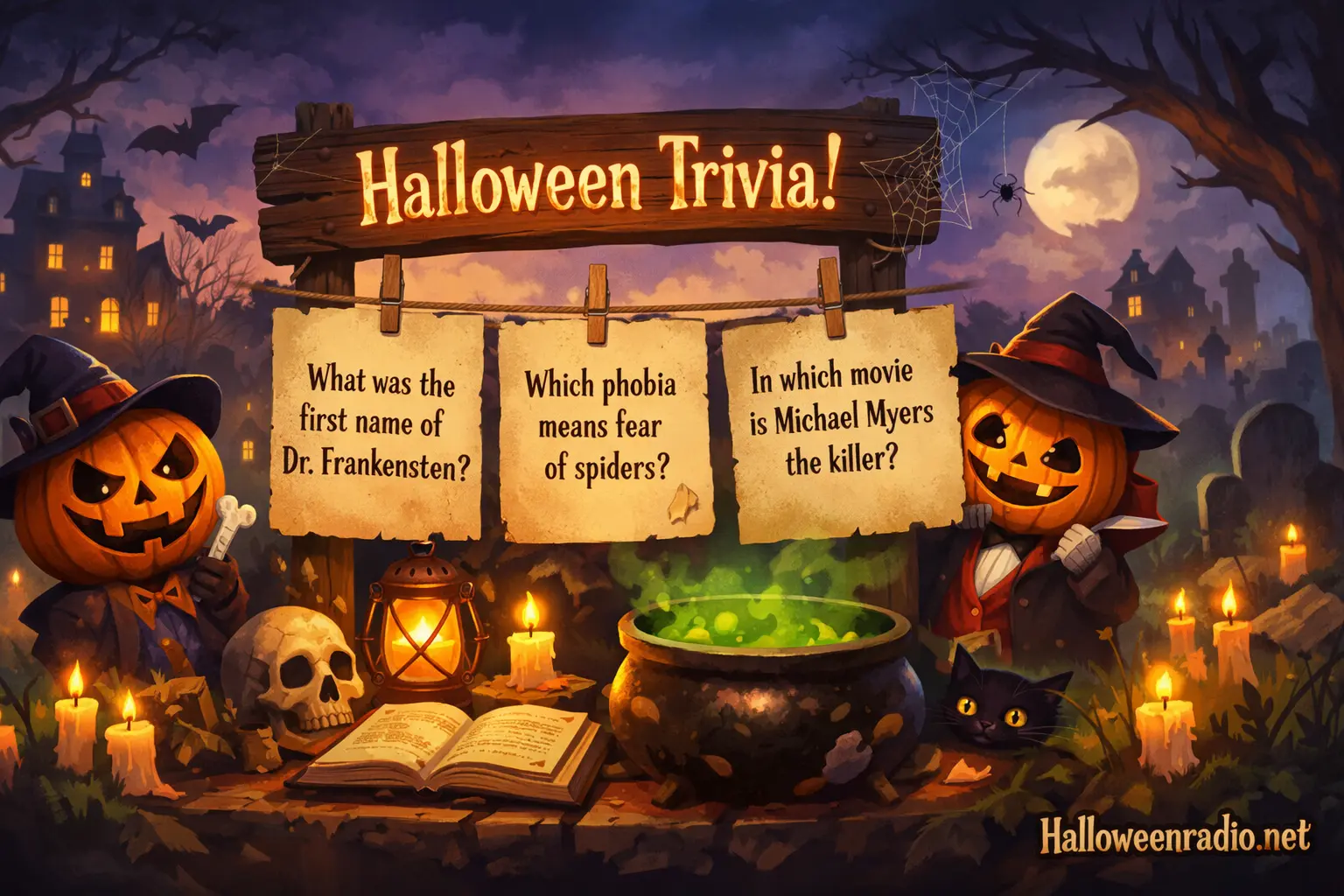 Halloween trivia questions for your party