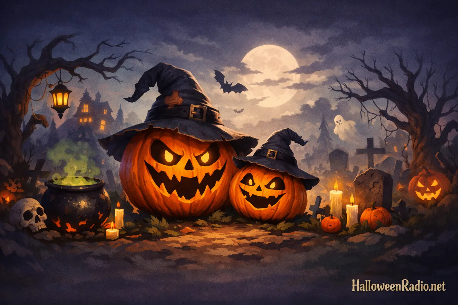 Minimalist Halloween decor that's still scary