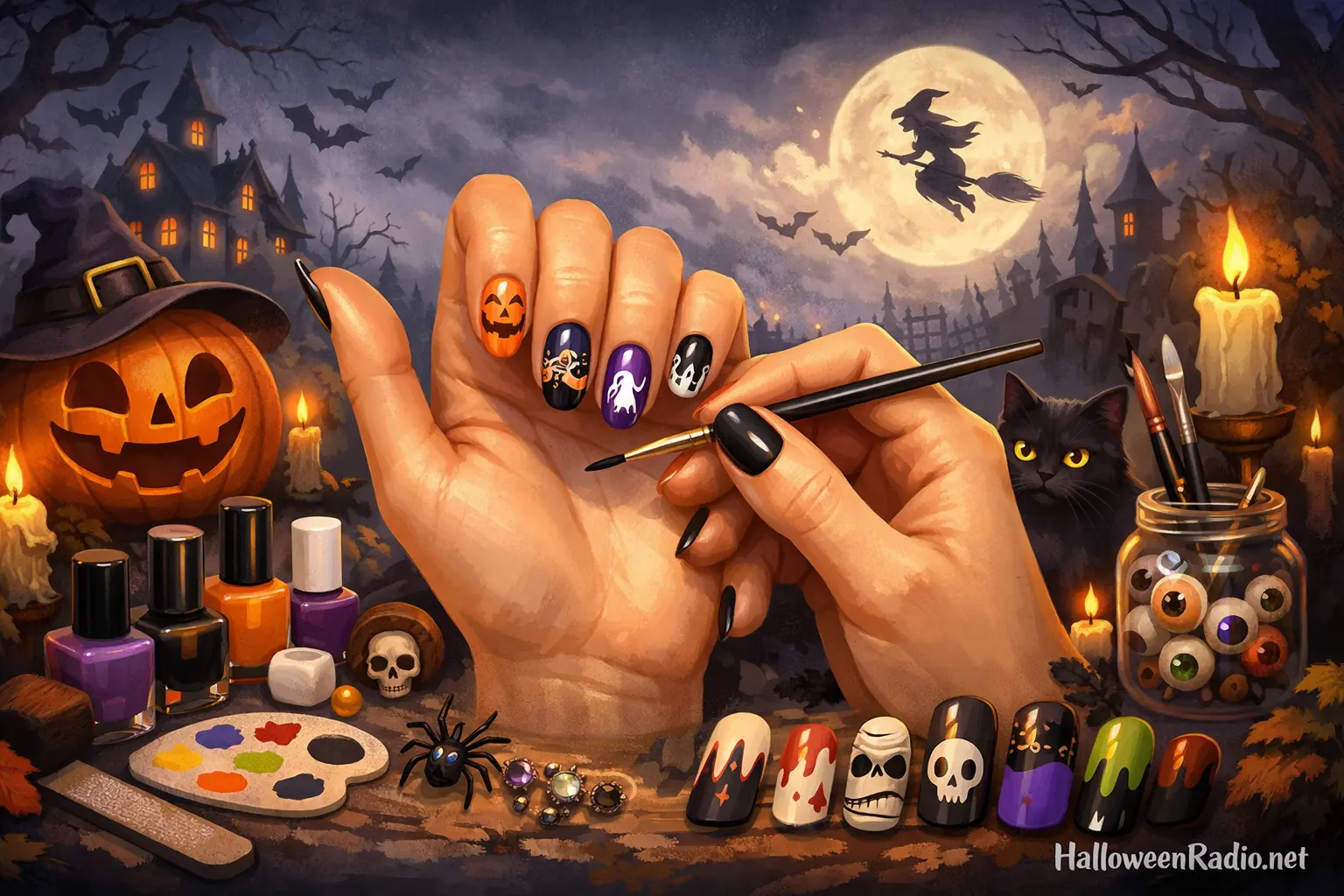 Halloween nail art ideas to inspire your spooky style