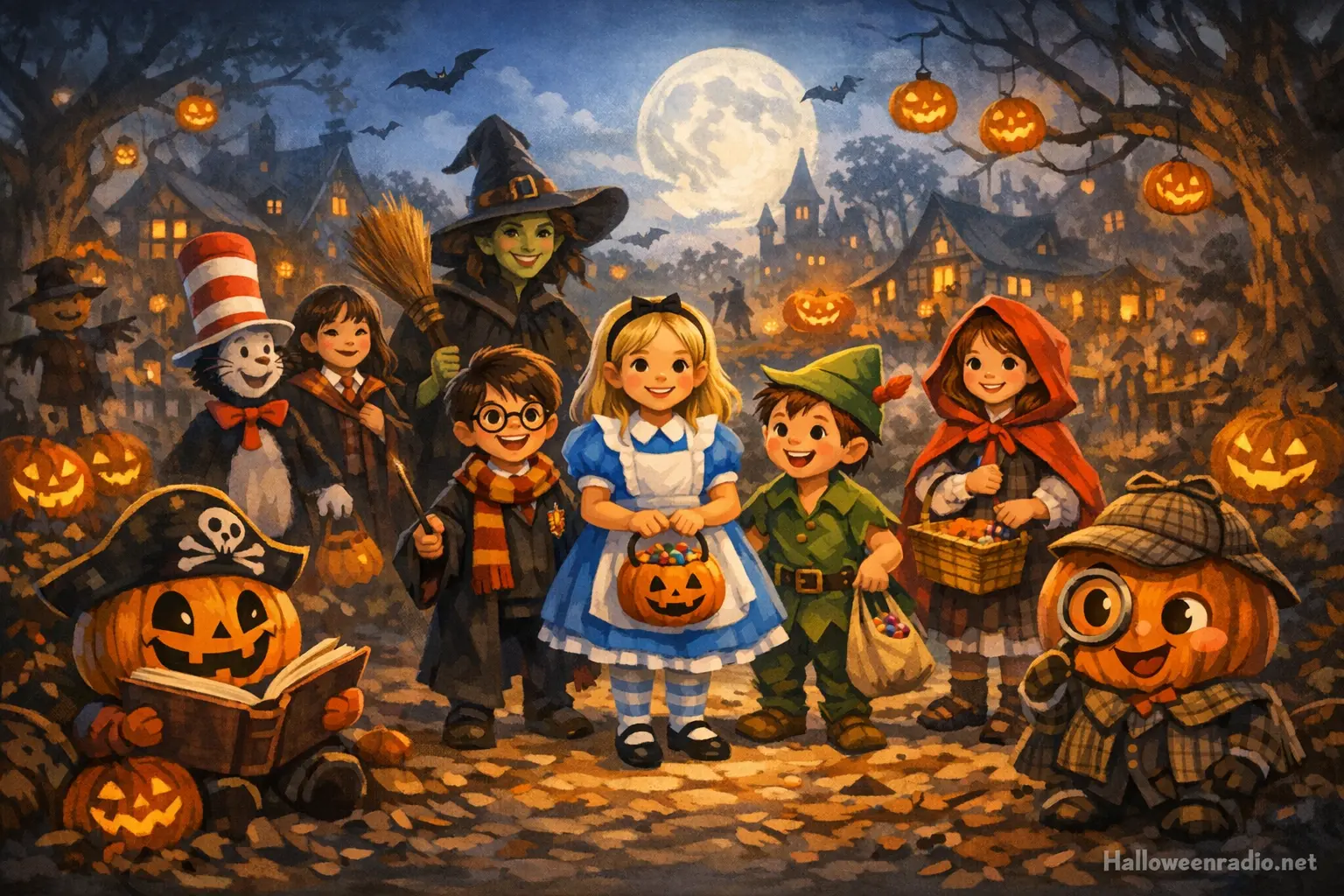Book character Halloween costumes for readers of all ages