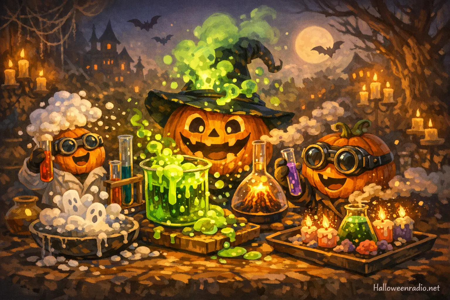 Simple Halloween science experiments that feel like magic