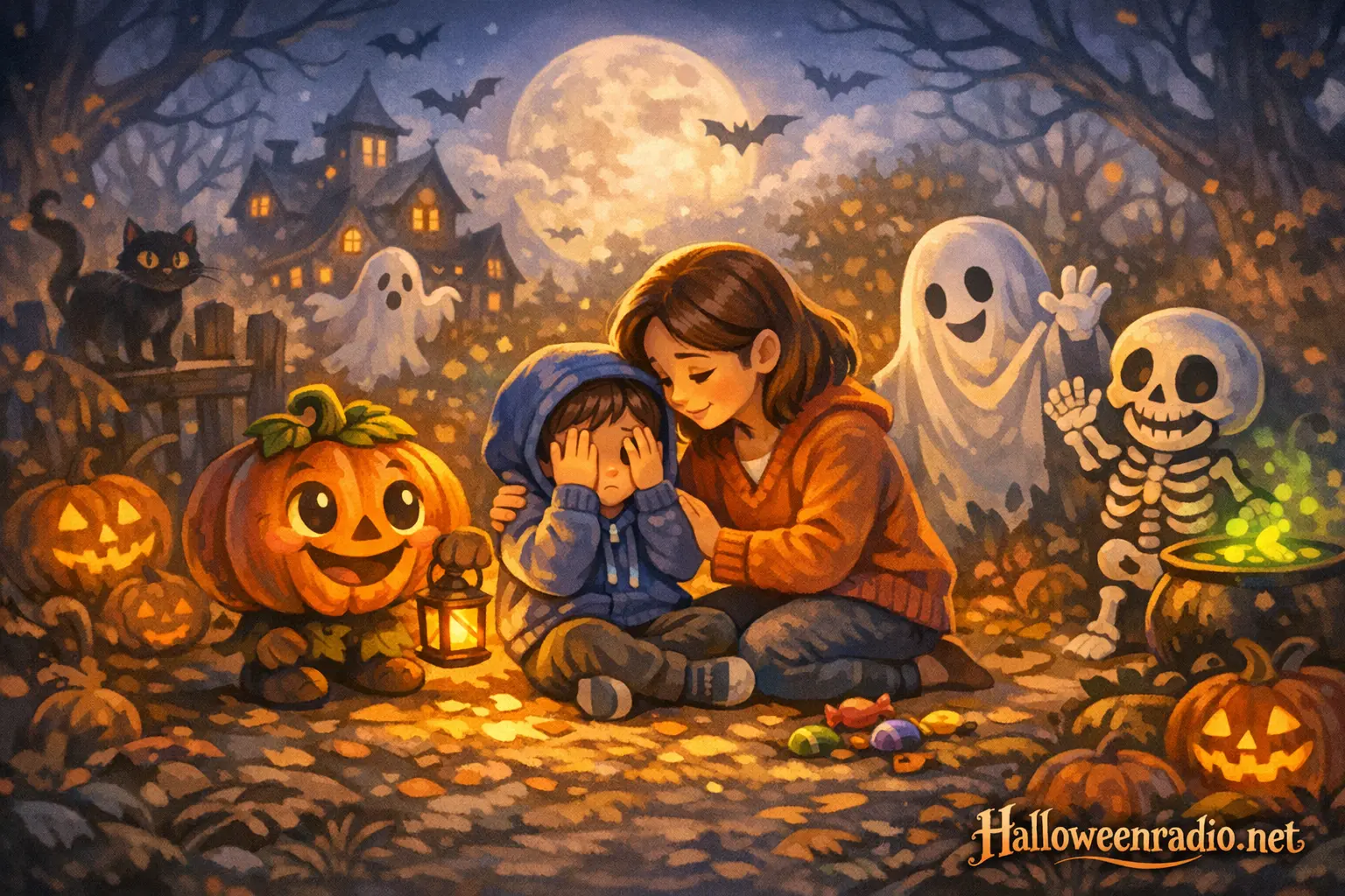 How to support a child who has a genuine fear of Halloween