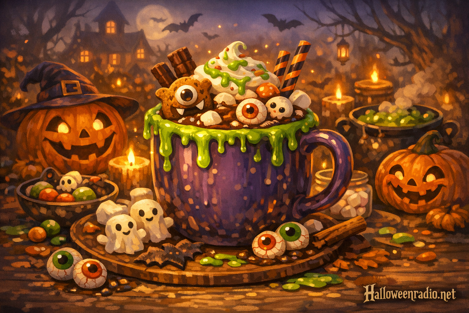 How to make 'monster' hot cocoa for a chilly night