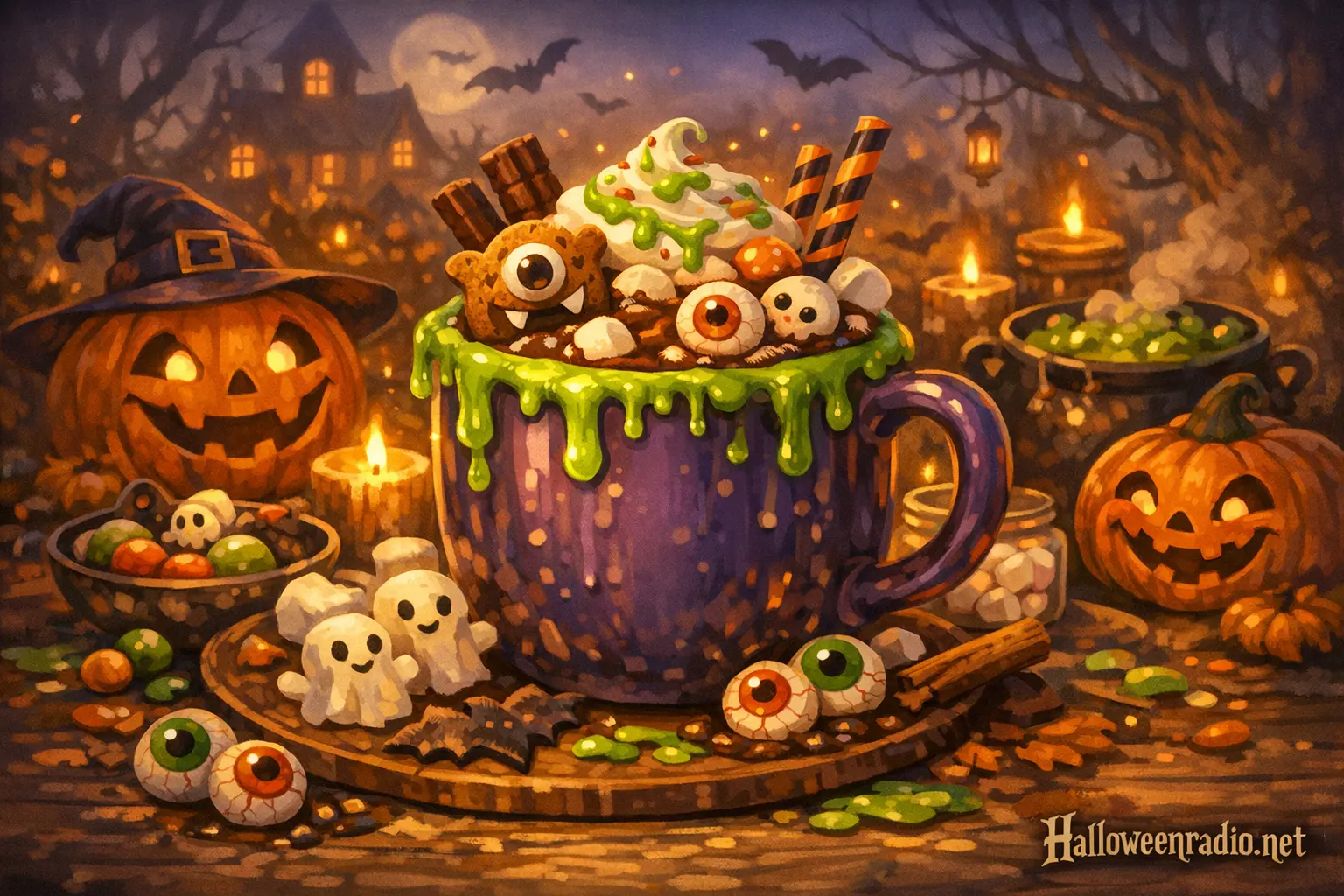 How to make 'monster' hot cocoa for a chilly night