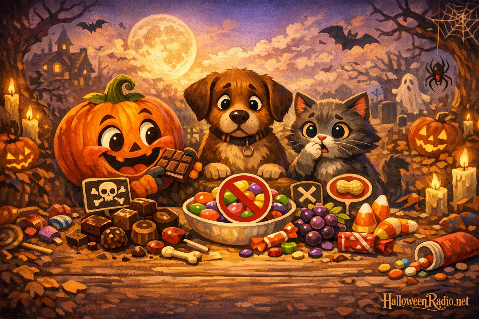 What Halloween candy is toxic to pets? A simple guide