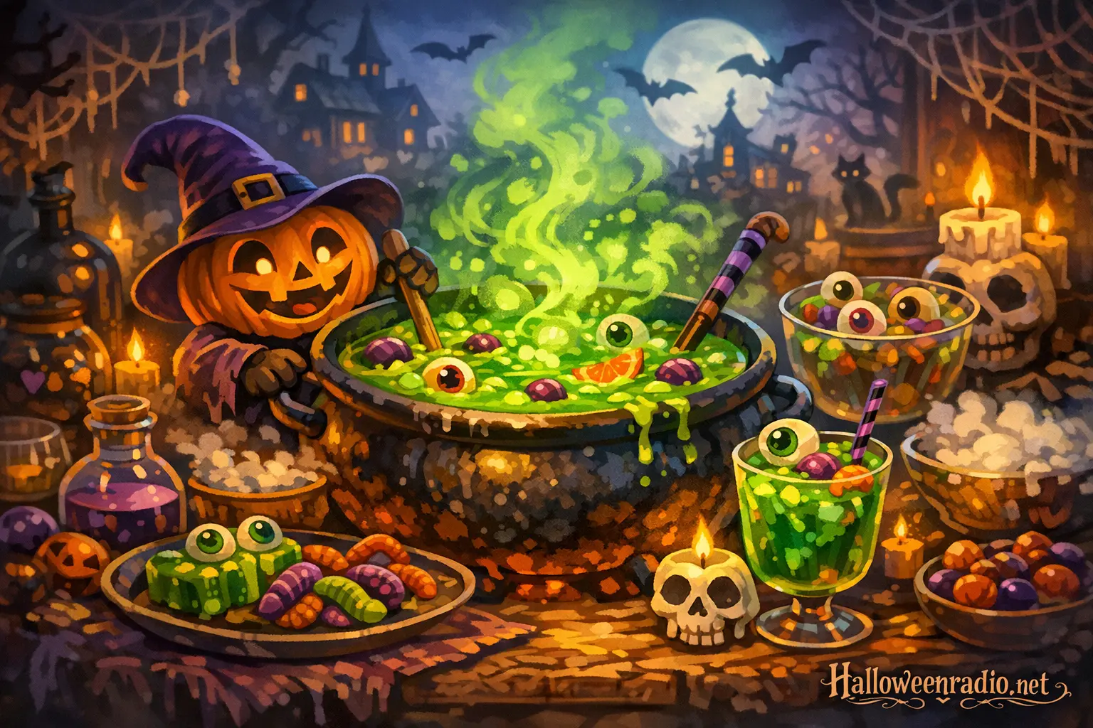 How to make witch’s brew punch for a party