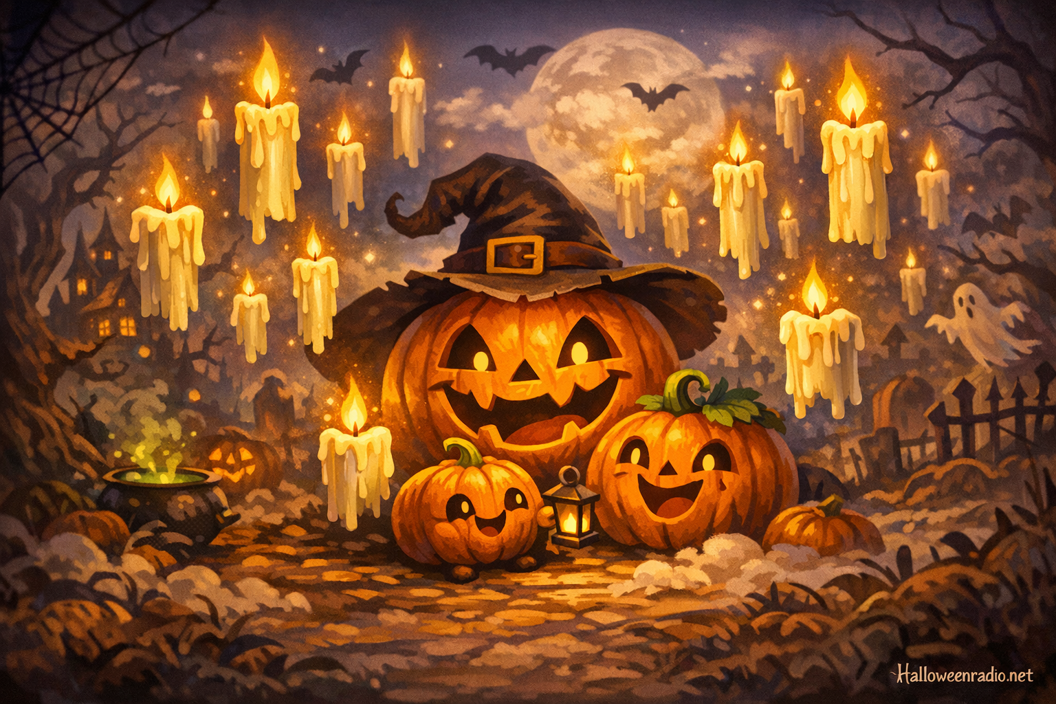 How to make spooky floating candles like in Halloween