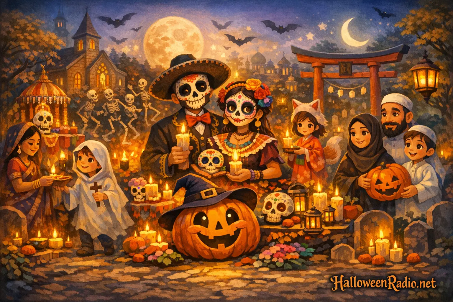 How different religions around the world view the concept of Halloween