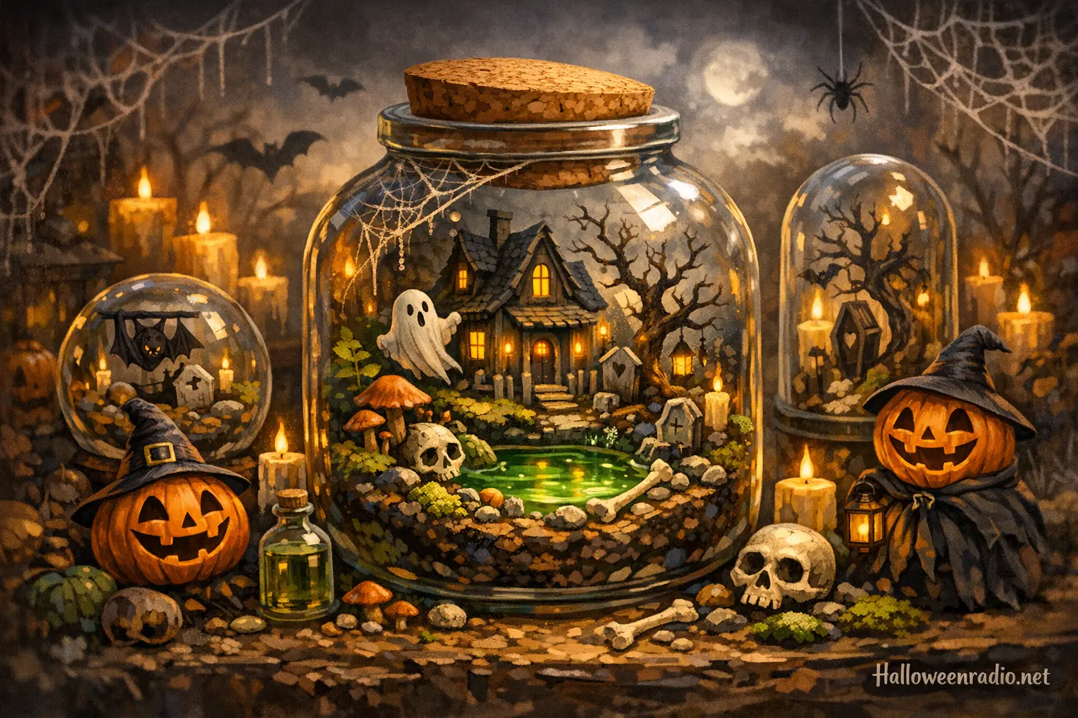 Spooky terrarium ideas for Halloween lovers