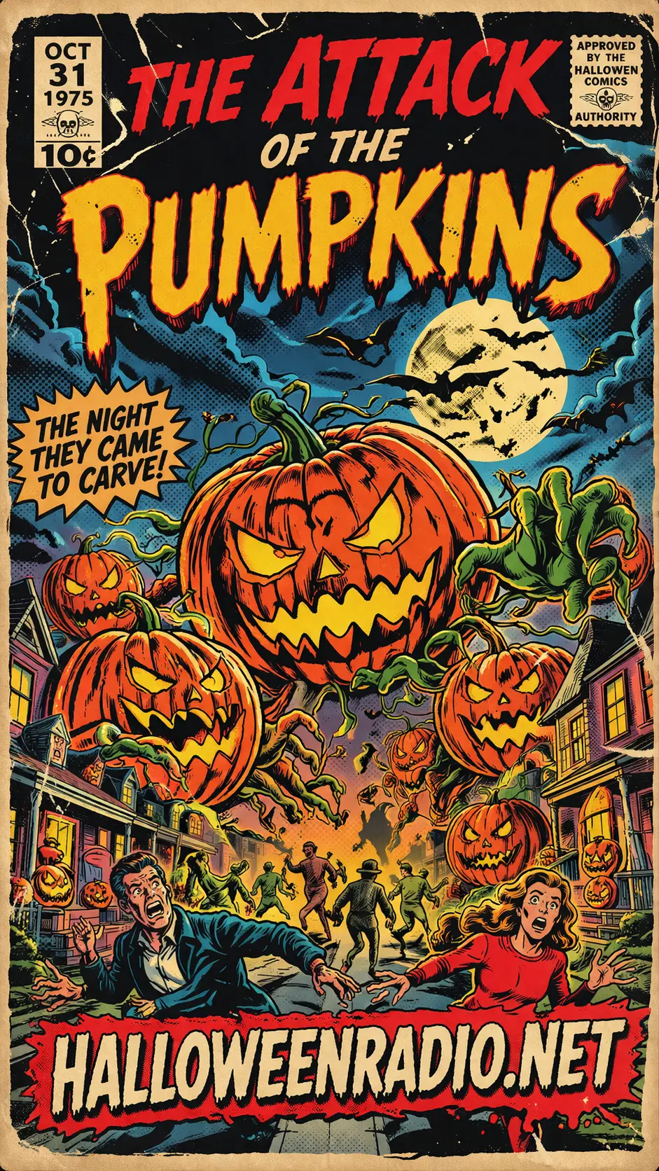 Attack of the Pumpkins Comic Book