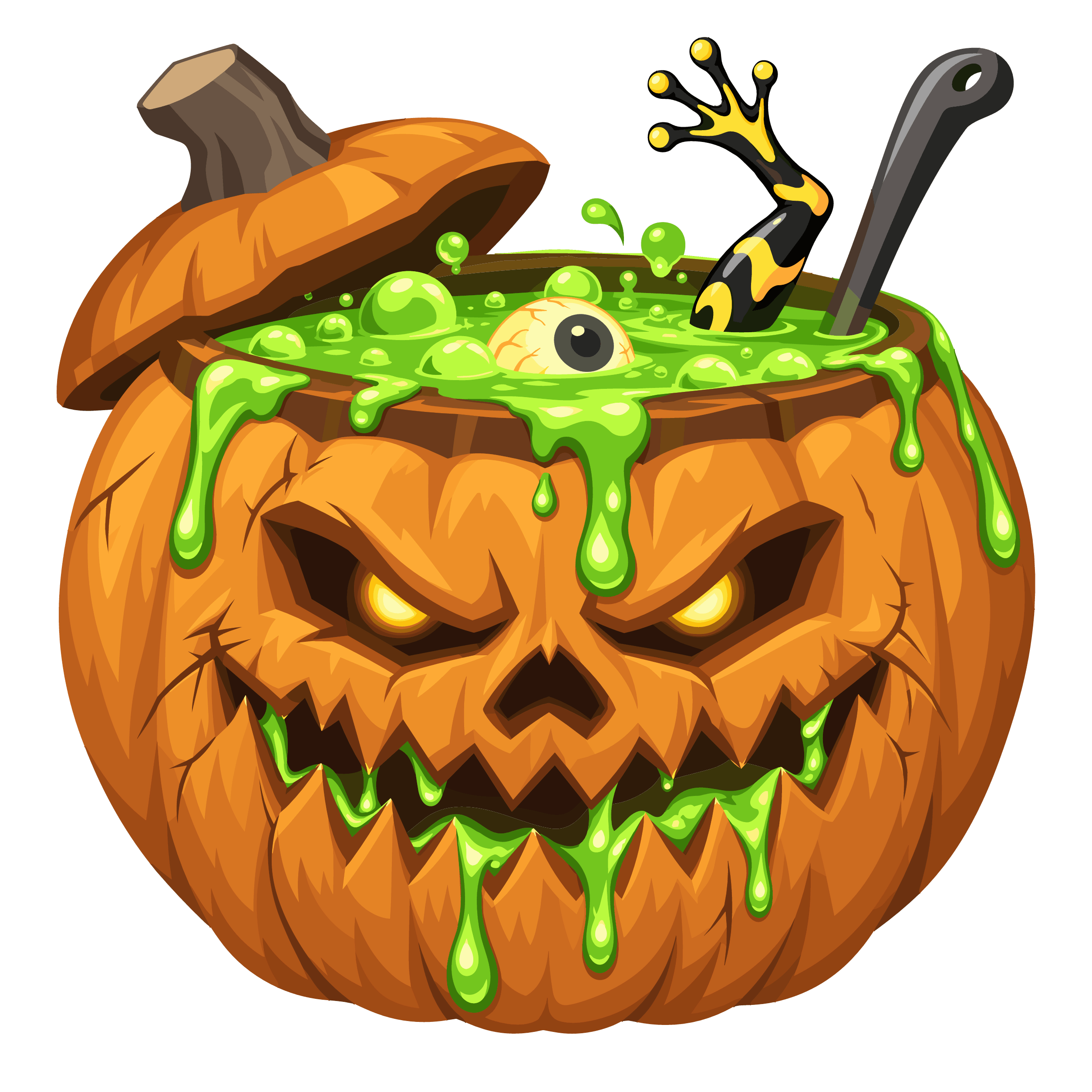 Halloweenradio Cauldron logo